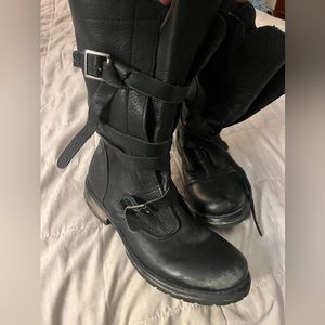Steve Madden moto boots
